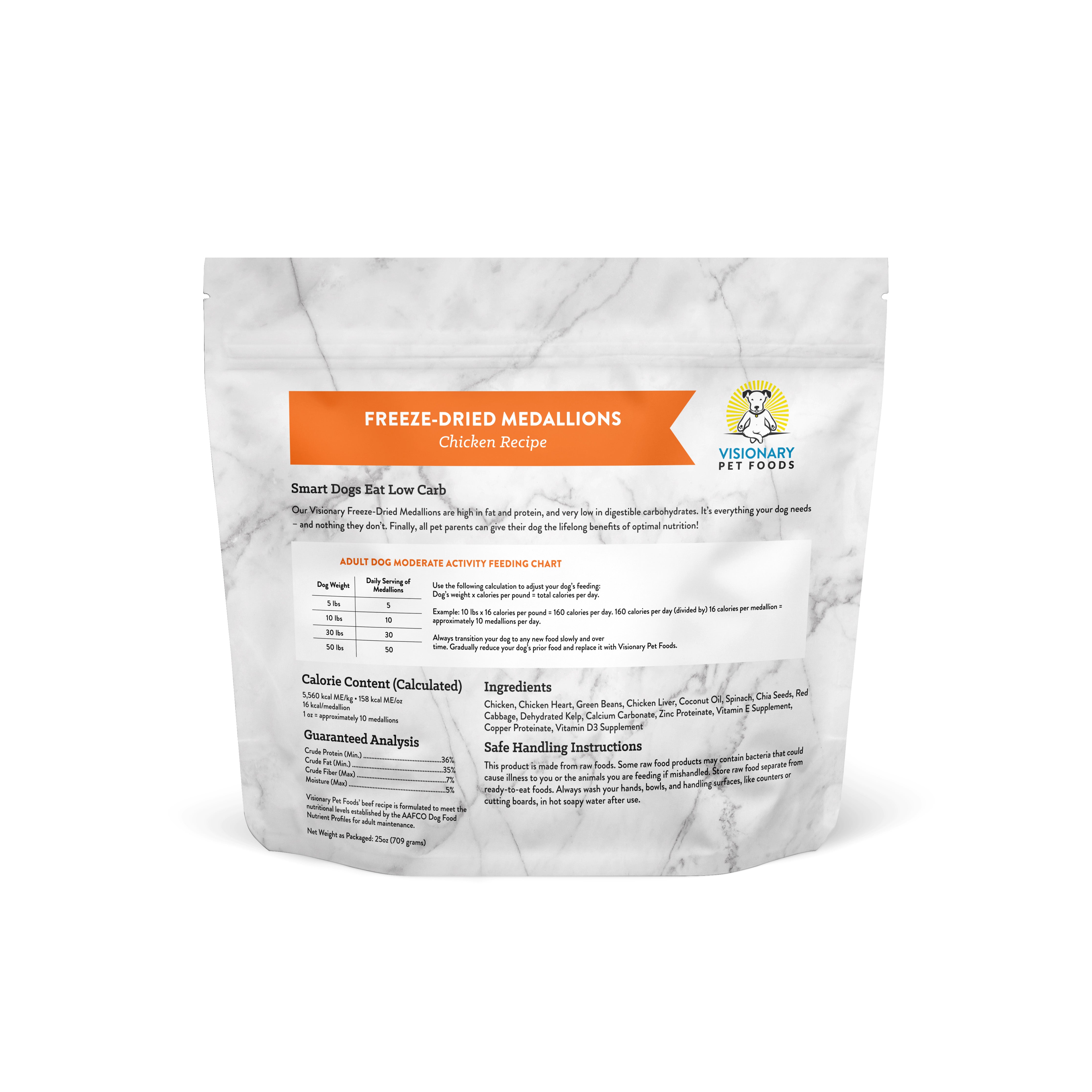 ドッグフード Freeze Dried Chicken Dog Food - High-Protein, Grain-Free