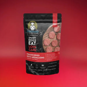 Freeze dried Low carb dog keto food Visionary Pet