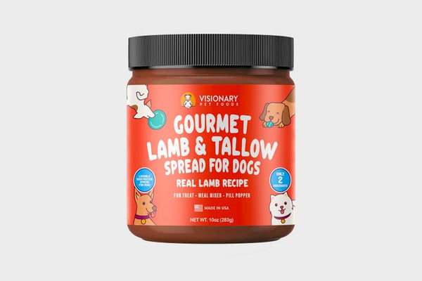 Visionary Pet Foods - Chicken Meat Spread for Dogs | Healthier Choice to Peanut Butter | 10oz Jar