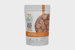 Keto Dog Food - Low Carb - Freeze Dried - Chicken Recipe - 3.5oz - Visionary Pet